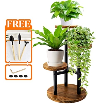Stylish 3 Tier Indoor Plant Stand for Home Decor