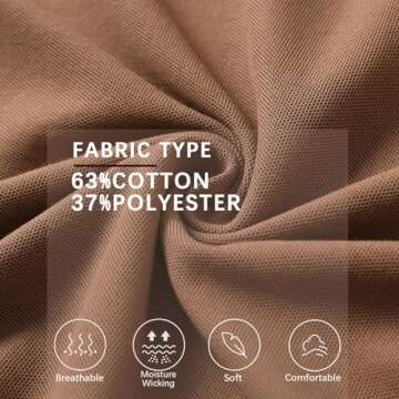 VEBOON Men's Long Sleeve Casual Polo Shirts Hawaiian Print Fashion Pique Polo for Men Breathable Business Polo Shirts