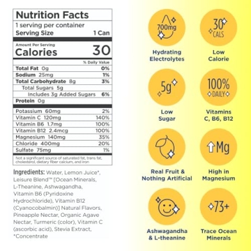 Leisure Hydration Electrolyte Drink Variety Pack - 12pk