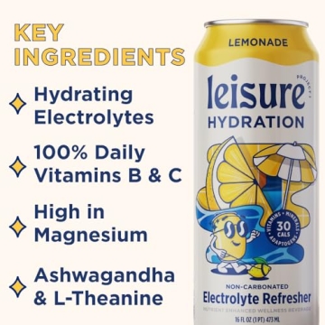 Leisure Hydration Electrolyte Drink Variety Pack - 12pk