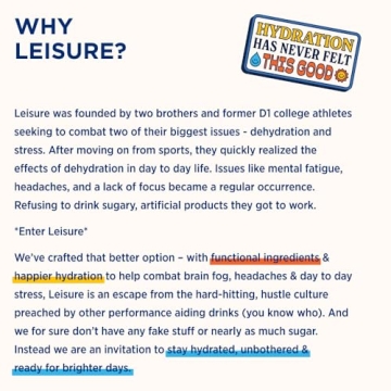 Leisure Hydration Electrolyte Drink Variety Pack - 12pk