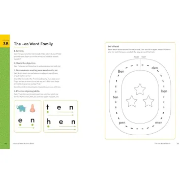 Learn to Read Activity Book for Early Readers