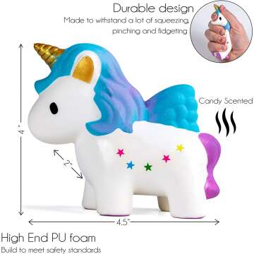 Scented Unicorn Squishy - Perfect Gift for all ages