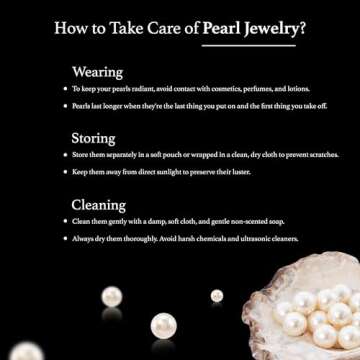 SPLENDID PEARLS Set of 3 White Cultured Freshwater Pearl Bracelets for Women | Women's Stretch Bracelet with Adjustable Fit of 7.25"