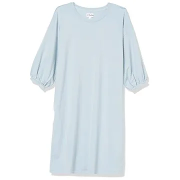 Estelle Puff-Sleeve Dress For Trendy Everyday Style