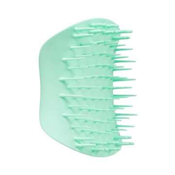 Tangle Teezer Ultimate Detangler Brush and Scalp Massage Bundle, to Exfoliate and Detangle Color-Treated, Fine, & Fragile Hair Types, Purple and Mint