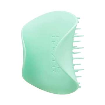 Tangle Teezer Ultimate Detangler Brush and Scalp Massage Bundle, to Exfoliate and Detangle Color-Treated, Fine, & Fragile Hair Types, Purple and Mint