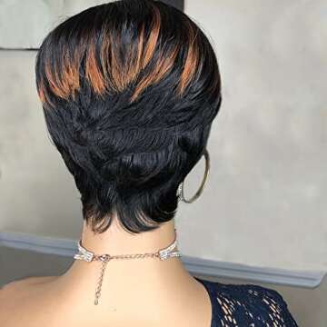 Stylish PangDongLai Pixie Cut Wig for Women - Perfect Fit!