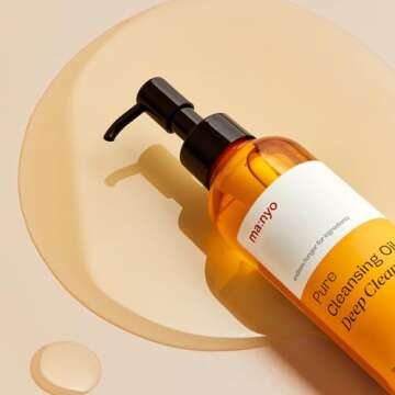 ma:nyo Pure Cleansing Oil Korean Facial Cleanser, Blackhead Melting, Daily Makeup Removal with Argan Oil, Korean Skin care (Deep Clean)