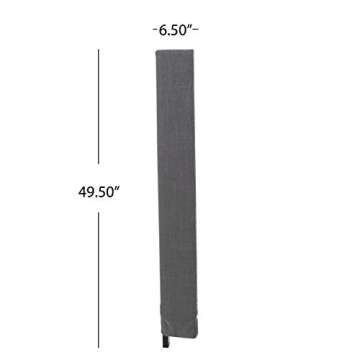 Christopher Knight Home Kendrah Fabric Headboard, King / Cal King, Dark Grey