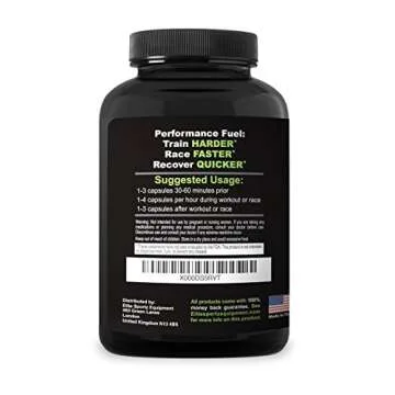 Elite Sportz Equipment Nutritional Supplement - Unflavored Hydration Capsules for Energy Restoration - Gluten and Sugar-Free, Keto-Friendly Salt Tablets for Runners and Athletes - 120 Count