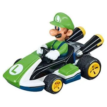 Carrera GO Electric Powered Slot Car Racing Kids Toy Race Track Set 1:43 Scale, Mario Kart
