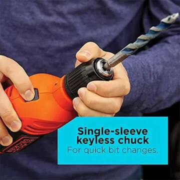 BLACK+DECKER 6.5-Amp Hammer Drill for Tough Jobs