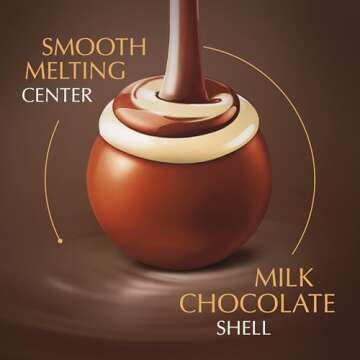 Lindt LINDOR Milk Chocolate Truffles 6 Pack