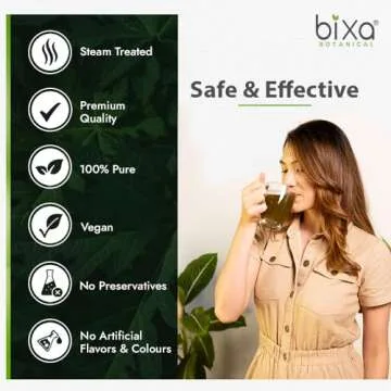 Bixa Senna Leaf Powder - Natural Herbal Laxative for Regularity