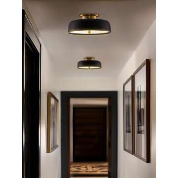 Kira Home Gianna 12" Closet Ceiling Light Fixture