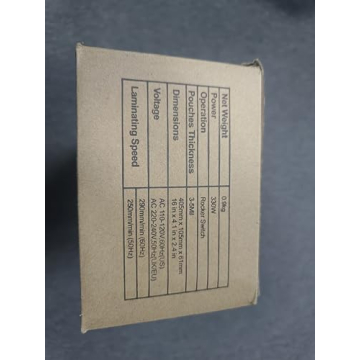 Raycial A3 Laminator Fast Warm-Up 5 in 1 Set with 50 Pouches