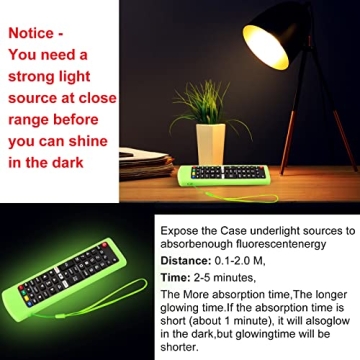 Silicone Glow in The Dark LG TV Remote Cover - 2 Pack