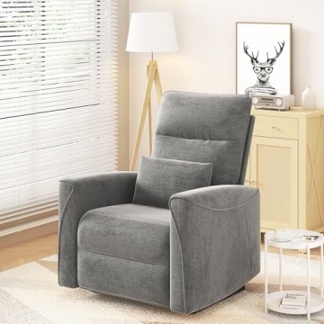 MECHYIN Modern Power Recliner Chair with Charging Ports