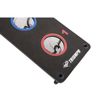 Triumph Sports 2-in-1 Bag Toss/ Washer Toss Combo - Includes 2 Game Platforms, 6 Toss Bags, 6 Washers, Medium