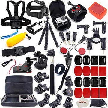 MOUNTDOG Action Camera Accessories Kit for GoPro & Yi