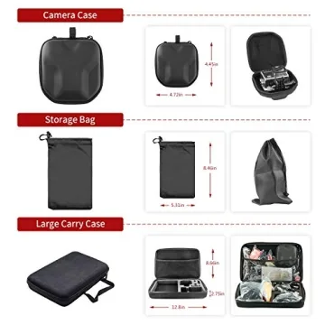 MOUNTDOG Action Camera Accessories Kit for GoPro & Yi