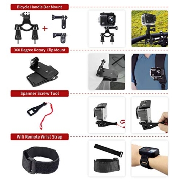 MOUNTDOG Action Camera Accessories Kit for GoPro & Yi