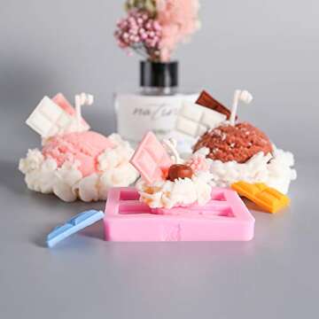 HengKe Silicone Molds for Baking and Craft Projects