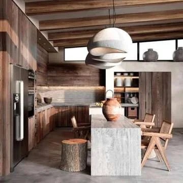 19.3in Modern Pendant lights kitchen Island, Japanese Wabi Sabi Pendant Light, Nordic Pendant Light Hanging Lamp Shades with E27 Base, Dining Room Chandelier,Kitchen Pendant Lighting over Island-Large