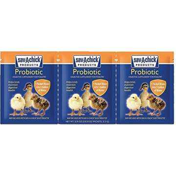 18 Piece Bundle - 9 Packets of Sav-A-Chick Electrolyte and Vitamin Plus 9 Packets of Sav-A-Chick Pro...