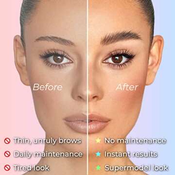 Brow Lamination Kit by Beau | Professional Eyebrow Lamination Kit with Keratin Conditioning | Instan...