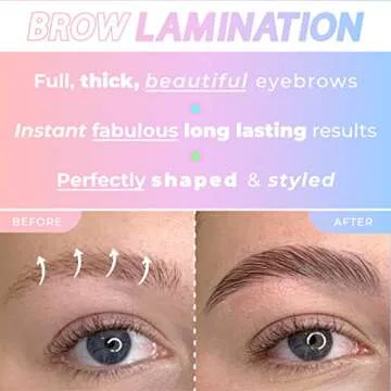 Professional Brow Lamination Kit with Keratin Conditioning