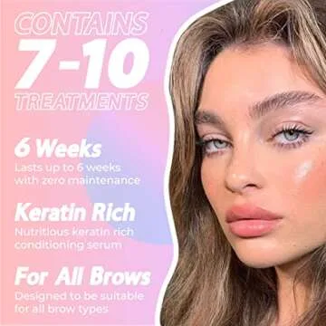 Professional Brow Lamination Kit with Keratin Conditioning