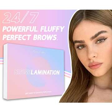 Professional Brow Lamination Kit with Keratin Conditioning