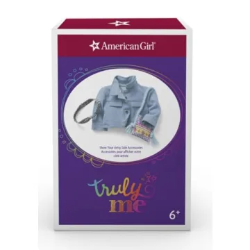 Stylish Denim Jacket & Purse Set for American Girl Dolls