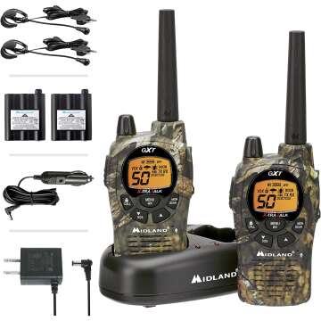 Midland GXT1050VP4 Walkie Talkie Combo Pack