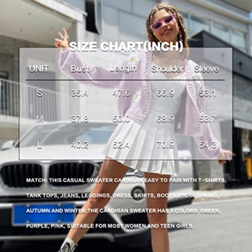 Womens Y2K Cropped Cardigan Sweater in Mint Green