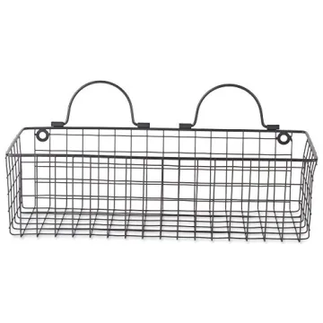 DII Vintage Wire Wall Basket Set for Stylish Storage