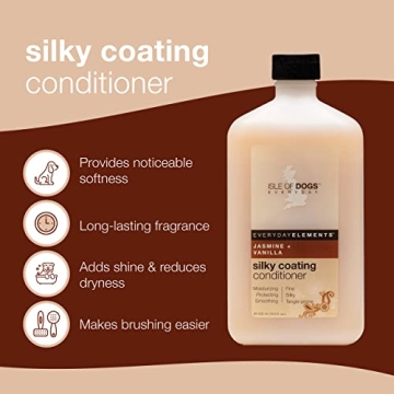 Isle of Dogs Silky Coating Conditioner for Dogs - 16.9 Oz