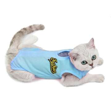 AiliStar Cat Surgery Recovery Suit for Quick Healing