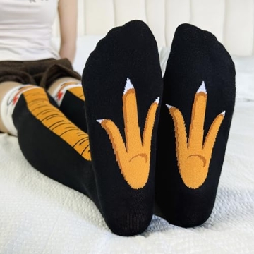Fun Chicken Leg Socks for Thanksgiving and Holiday Cheer