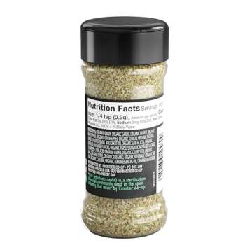 Frontier Salt Free Organic Seasoning, All Purpose, 2.5 Ounce