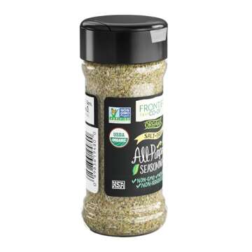 Frontier Salt Free Organic Seasoning, All Purpose, 2.5 Ounce