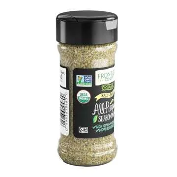 Frontier Salt Free Organic Seasoning, All Purpose, 2.5 Ounce