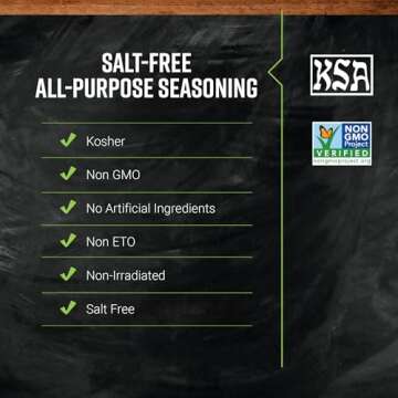 Frontier Salt Free Organic Seasoning, All Purpose, 2.5 Ounce