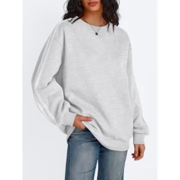 Trendy Queen Oversized Sweatshirt for Fall Fashion