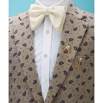 Stylish A N KINGPiiN Dragon Head Lapel Pin Brooch