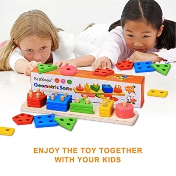 BettRoom Wooden Educational Toys for Toddlers