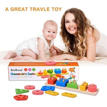 BettRoom Wooden Educational Toys for Toddlers