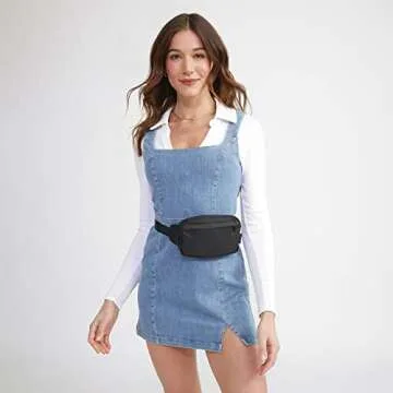 Vera Bradley Ripstop Mini Belt Bag for Hands-Free Travel